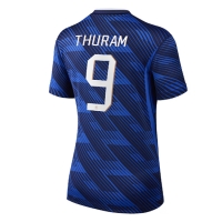 Camiseta Francia Marcus Thuram #9 Primera Equipación Replica Mundial 2026 para mujer mangas cortas